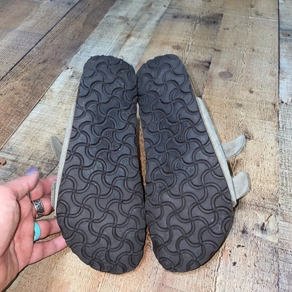 Betula Birkenstock taupe Arizona sandals 36
